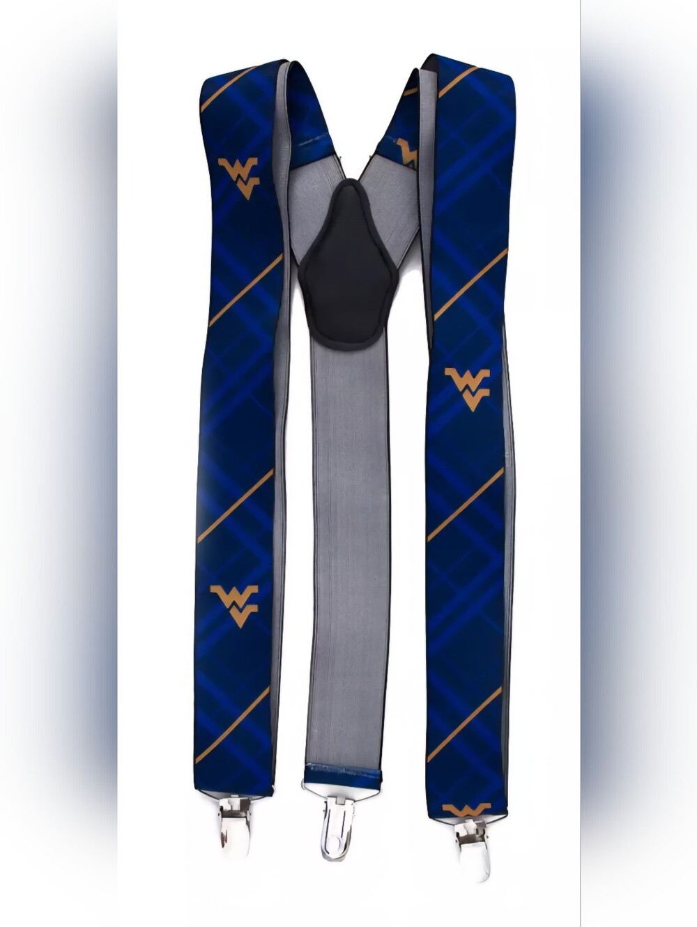 NCAA West Virginia Mountaineers Oxford Suspenders